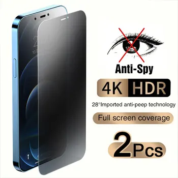 2VNT Privacy Screen Protector For Xiaomi hongmi 8 hongmi 8A hongmi 9 Anti-Spy Stiklo Xiaomi hongmi 9C 9A Grūdintas Stiklas