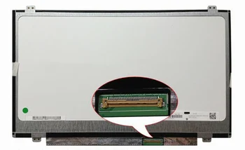 Už ASUS A450J S400C S400 X450VC A4551 X450CC A450C UL80V notepad pakeitimo ekranas 14 colių plonas led ekranas, 1366X768 40PIN