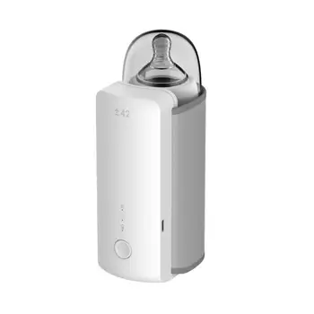 Nešiojamų Kelionių Buteliuko Šildytuvas USB Įkrovimo Krūties Šildytuvas Naktį Pieno Šildytuvas, Termostatas, Šildomos Pieno Šėrimo Priedų