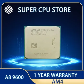 Б/у Процессор AMD A8-Series A8 9600 3,1 ГГц 65 Вт четырехъядерный процессор AD9600AGM44AB разъем AM4