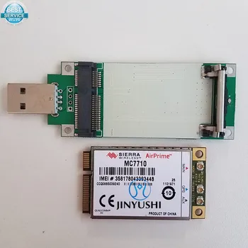 Sierra wireless MC7710+Mini PCI-E, USB adapteris LTE Palaikymą GPS LTE: b20 800 / b8 900 / b3 1800 / b1 2100 / b7 2600