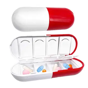 Kelionės Tabletes Organizatorius Drėgmei Tabletes Dėžutė Kišenėje, Rankinėje Nešiojamų Tabletes Atveju Tablet Medicina Vitamino Turėtojas Konteinerių