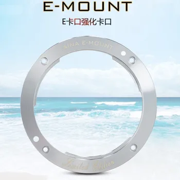 Metalo E-Mount kūno Adapterio Žiedas Pakeitimo sony E Mount NEX-3/5/6/7 A7 a9 A7R a7r2 a7r3 a7r4 A6000 a6500 a6300 vaizdo kameros objektyvas