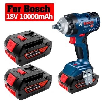 100% Originalus 18V 10.0 Ličio Jonų Baterija Bosch 10000mah Atsarginės Elektros Įrankių Nešiojamų Pakeitimo Indikatorius