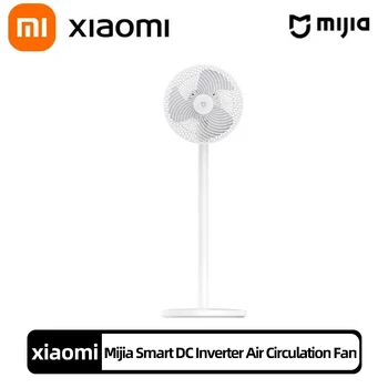 XIAOMI MIJIA Smart DC Inverter Oro Cirkuliacijos Ventiliatorius Originalus Nešiojamų Grindų Ventiliatorius Mobile App Kontrolės plačiajam Oro Cirkuliacija