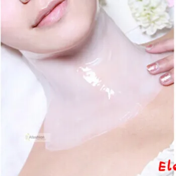 15VNT Kolageno Kristalų Kaklo Kaukė Moterų balinimo Anti-Senėjimo Kaukę grožio sveikatos išrūgų baltymai Drėkina asmens Kaklo odos priežiūra