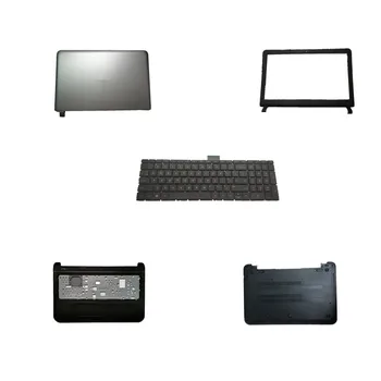 Nešiojamojo kompiuterio Klaviatūra didžiąsias Viršų Atgal LCD Padengti Apačioje Atveju Shell HP ENVY 15-Q 15-q000 100 200 300 400 400 600 Juoda MUS