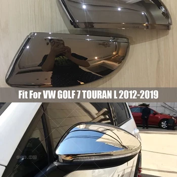 Galinio vaizdo šoninių valdomi išoriniai veidrodėliai padengti dangteliai, VW Golf MK7 MK7.5 GTI Golf 7 7 R Touran L Golf7 G matt silver 2 gabalus 2012 m. 2013 m. 2019 m.