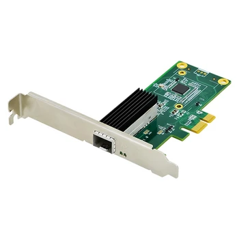 WGI210 PCI-E X1 Single Port SFP Serverio Tinklo plokštė I210-F1 Gigabit ethernet Optinio Pluošto Tinklo plokštė