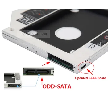 9.5 mm SATA 2 HDD SSD Kietąjį Diską, Optinį bay Caddy Rėmo Aptvarą Asus ROG G551JW-DM150H N550JK-CN104H UJ172