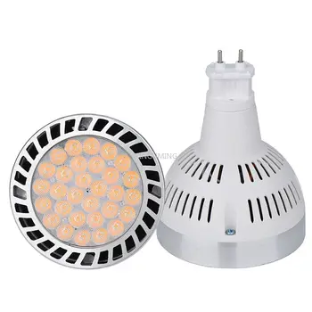 G12 led lemputė 45W PAR30 dėmesio AC 220V 24degrees 4000 liumenų 100-150W halogeninė lempa pakeitimas