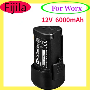 Už Worx WA3505 12V 6000 Mah Li-Ion Baterijos WA3553 WA3503 WA3509 WX128 WX382 WX530 WX673 Bateriją L50