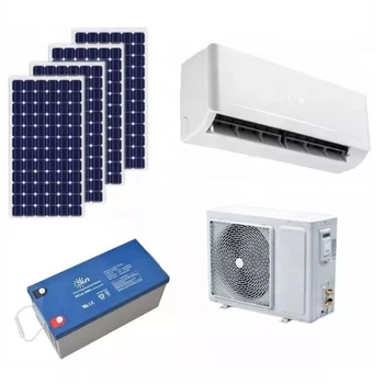 100% saulės oro kondicionierius split sistemos 48V DC inverter/24 val 18000btu 100% saulės oro kondicionierius/ sieninis split oro būklės