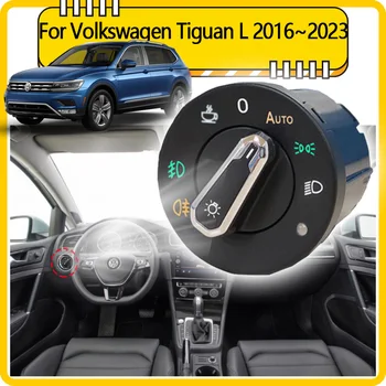 Volkswagen VW Tiguan L SKELBIMŲ BW 2016~2023 Tuning priekinis žibintas Automatinis Jungiklis Automatinis Šviesos Modifikuoti, Atnaujinti Automobilių Reikmenys 2022