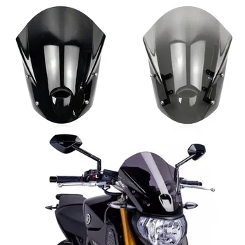 Už Yamaha MT-09 FZ-09 MT 09 FZ 09 2013 m. 2014 m. 2015 m. 2016 m. su Atrama Motociklo priekinio Stiklo, Priekinio stiklo Vėjo Deflektoriai FZ09 MT09