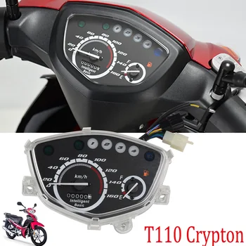 T110 Crypton T110 110 Motociklo Matuoklis Skaitmeninis Spidometras Brūkšnys Laive prietaisų Skydelio Rpm Daviklis Tach Rodyti YAMAHA C8 LYM110-2