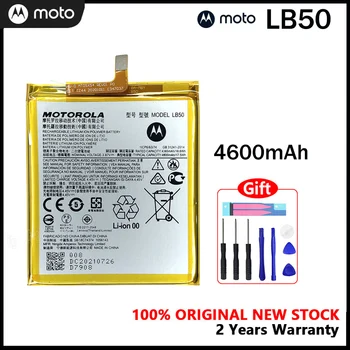 Motorola 100% Originalus LB50 4600mAh Bateriją Motorola Moto LB50 Išmaniųjų Telefonų Batteria Su nemokamais Įrankiais Bateriją