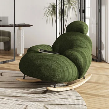 Šiuolaikinės Žalios Kėdės Nugaros Atrama, Unikalus Recliner Minimalistinio Kambarį Kėdės Arkliukas Lounge Silla Plegable Namų Apyvokos Daiktai