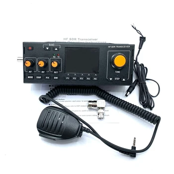 RS-918 Plius HF SDR Transiveris MCHF-QRP Transiveris Mėgėjų Trumpųjų Radijo Mikrofonas Įkroviklio 3.4 AH