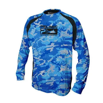 Pelaginės Žvejybos Marškinėliai ilgomis Rankovėmis Jersey Saulės Suknelės, Anti-UV Apsauga Jersey UPF 50 Kvėpuojantis, Žūklės Rūbai Camisa Pesca