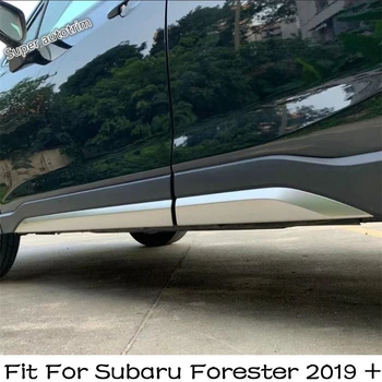 Automobilio Šoninių Durų Kūno Linijos Garnyras Juostelės Apdaila Apsaugos Apdaila Padengti Subaru Forester 2019-2023 