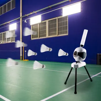 Badmintono automatinė paslaugos mašina vieno badmintono exerciser vaikų badmintono automatinė paslaugos mašina vaikų lauko t