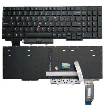 NAUJAS JAV lietuvių Nešiojamojo kompiuterio Klaviatūra Lenovo ThinkPad E15 Pr 1 PK131D73B05 su arba NE apšvietimo