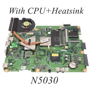 KN-091400 Už DELL N5030 Nešiojamas Plokštės su DDR3 CPU+Heatsink Vietoj M5030 KN-03PDDV 03PDDV