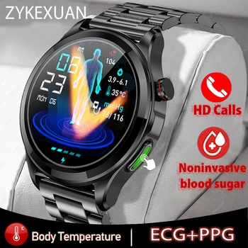 2023 Naujas EKG+PPG Smart Watch Vyrai 