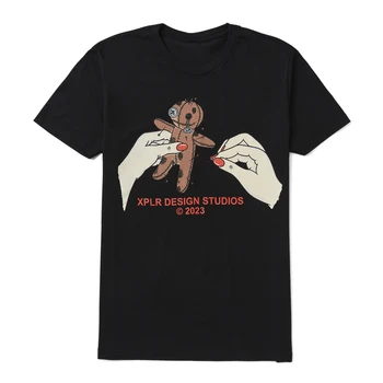 XPLR Sam ir Colby Voodoo Merch T-Marškinėliai, Unisex Trumpas Rankovėmis Marškinėliai Atsitiktinis Tee