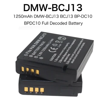 NT-BCJ13 3.7 V/1250 mAh Baterija /USB Kroviklis skirtas Panasonic NT-BCJ13E,NT-BCJ13PP ir 