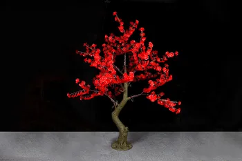 1,8 m 6ft 768 Led raudonas LED Vyšnių Žiedų Medžio Šviesos modeliavimo Vestuvių Sodo kiemo Šventė, Kalėdos, naujieji metai Šviesa